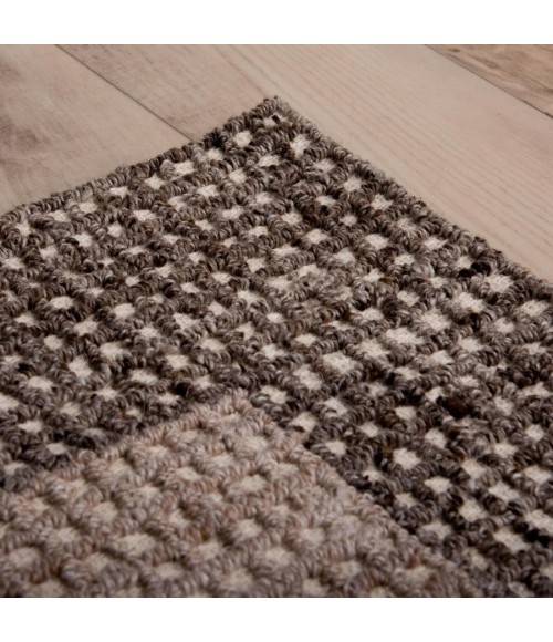 Rizzy Home Melbourne Brown MEL693 7 ft. 9 in. X 9 ft. 9 in. Rectangle Rug