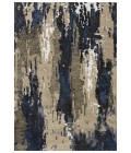Rizzy Metro Area Rug MET101 7'6" x 9'6" Beige/Blue