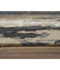 Rizzy Metro Area Rug MET101 7'6" x 9'6" Beige/Blue