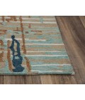 Rizzy Metro Area Rug MET102 7'6" x 9'6" Gray/Multi
