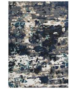 Rizzy Home Metro MET103 Gray / Multi Area Rug 5 ft. X 7 ft. 6 in. Rectangle