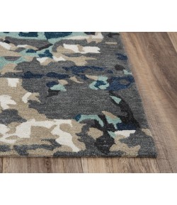 Rizzy Home Metro MET103 Gray / Multi Area Rug 5 ft. X 7 ft. 6 in. Rectangle
