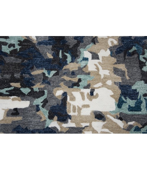 Rizzy Metro Area Rug MET103 5' x 7'6" Gray/Multi