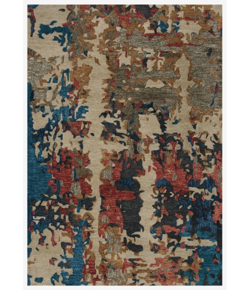 Rizzy Metro Area Rug MET104 5' x 7'6" Beige/Multi