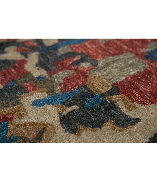Rizzy Metro Area Rug MET104 5' x 7'6" Beige/Multi