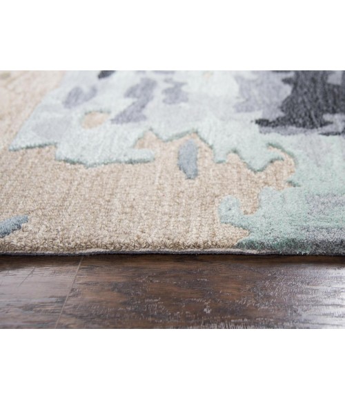 Rizzy Mod Area Rug MO999A 5' x 8' Tan