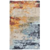 Rizzy Home Mod MO999A Tan / Multi Area Rug 5 ft. X 8 ft. Rectangle