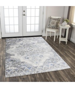 Rizzy Home Marquise MRQ844 Gray Area Rug 8 ft. 0 in. X 9 ft. 6 in. Rectangle