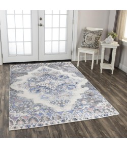 Rizzy Home Marquise MRQ845 Blue Area Rug 8 ft. 0 in. X 9 ft. 6 in. Rectangle