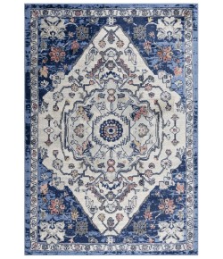 Rizzy Home Marquise MRQ850 Blue Area Rug 8 ft. 0 in. X 9 ft. 6 in. Rectangle