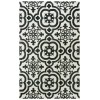 Rizzy Home Matrix MRX104 Black Area Rug 7 ft. 6 in. X 9 ft. 6 in. Rectangle