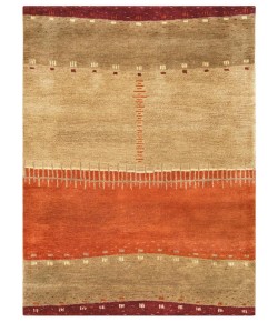 Rizzy Home Mojave maroon MV3159 5 ft. X 8 ft. Rectangle Rug