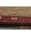 Rizzy Home Mojave maroon MV3159 5 ft. X 8 ft. Rectangle Rug