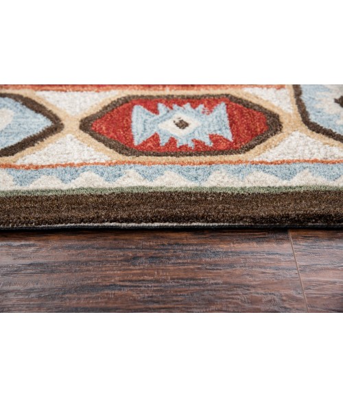 Rizzy Northwoods Area Rug NWD102 5' x 8' Brown