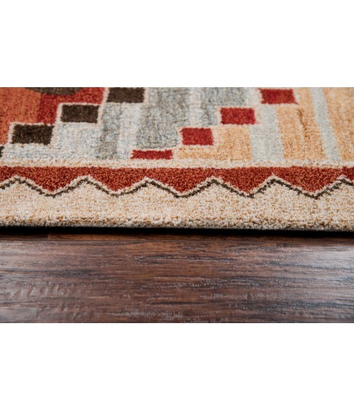 Rizzy Northwoods Area Rug NWD103 8' x 10' Red