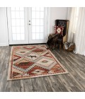 Rizzy Northwoods Area Rug NWD103 8' x 10' Red