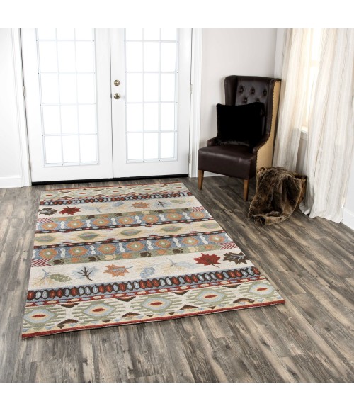 Rizzy Northwoods Area Rug NWD104 5' x 8' Beige