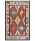 Rizzy Northwoods Area Rug NWD106 5' x 8' Red