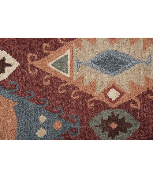 Rizzy Northwoods Area Rug NWD106 5' x 8' Red