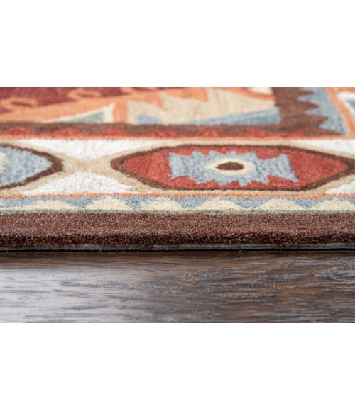 Rizzy Northwoods Area Rug NWD106 5' x 8' Red