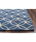 Opus Area Rug Rizzy Opus Area Rug OP8120 10' Round Blue