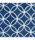 Opus Area Rug Rizzy Opus Area Rug OP8120 10' Round Blue
