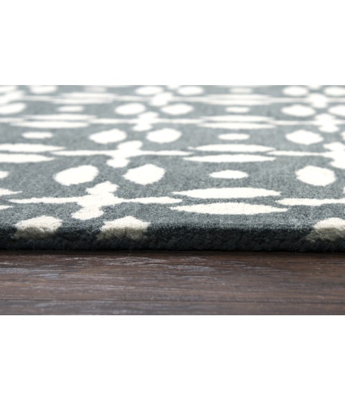 Rizzy Opus Area Rug OP8231 10' Round grey