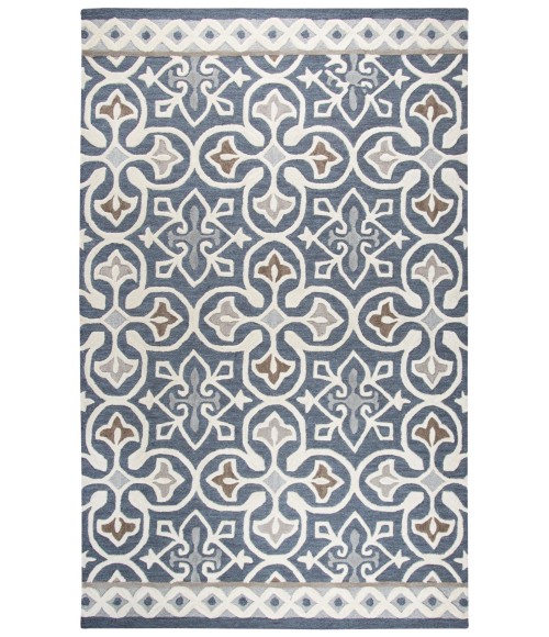 Rizzy Opulent Area Rug OU574A 2'6" x 8' Gray