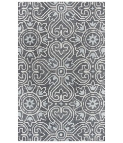 Rizzy Home Opulent OU957A Gray / Light Gray Area Rug 9 ft. X 12 ft. Rectangle