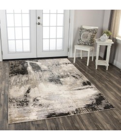 Rizzy Home Palace PLC852 Gray Area Rug 5 ft. 2 in. X 7 ft. 3 in. Rectangle