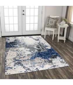 Rizzy Home Palace PLC855 Blue Area Rug 5 ft. 2 in. X 7 ft. 3 in. Rectangle