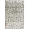 Rizzy Home Palace PLC859 Gray Area Rug 5 ft. 2 in. X 7 ft. 3 in. Rectangle