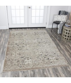Rizzy Home Panache PN6970 Beige / Taupe Area Rug 3 ft. 3 in. X 5 ft. 3 in. Rectangle