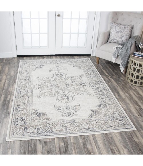 Panache Area Rug Rizzy Panache Area Rug PN6980 6'7" x 9'6" Natural