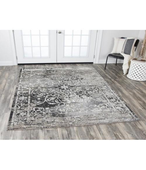 Panache Area Rug Rizzy Panache Area Rug PN6981 3'3" x 5'3" Taupe