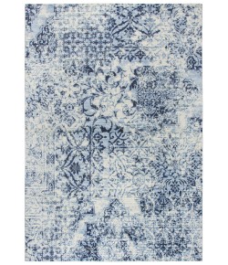 Rizzy Home Panache PN6959 Ivory / Blue Area Rug 7 ft. 10 in. X 10 ft. 10 in. Rectangle
