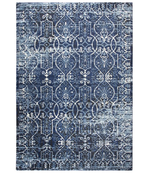 Panache Area Rug Rizzy Panache Area Rug PN6964 5'3" x 7'6" Dark Blue