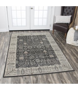 Rizzy Home Panache PN6975 Gray / Taupe Area Rug 6 ft. 7 in. X 9 ft. 6 in. Rectangle