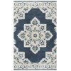 Rizzy Home Resonant RS070B D. Blue / Natural Area Rug 9 ft. X 12 ft. Rectangle