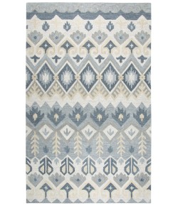 Rizzy Home Resonant RS919A Gray / Natural Area Rug 9 ft. X 12 ft. Rectangle