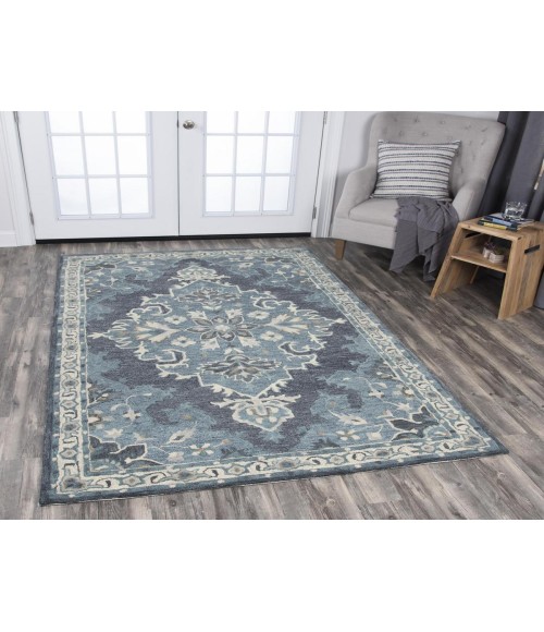 Rizzy Resonant Area Rug RS932A 10' x 13' Dark Gray