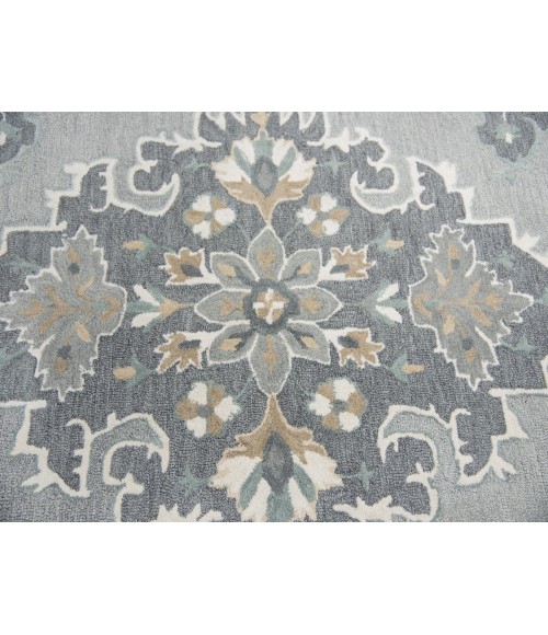Rizzy Resonant Area Rug RS933A 9' x 12' Gray