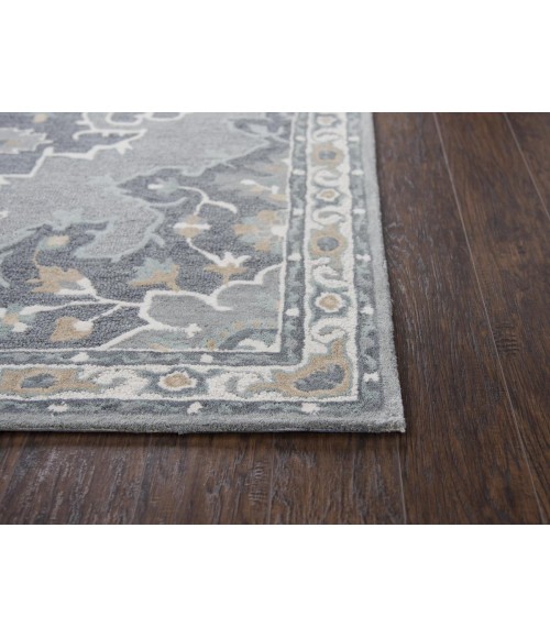 Rizzy Resonant Area Rug RS933A 9' x 12' Gray