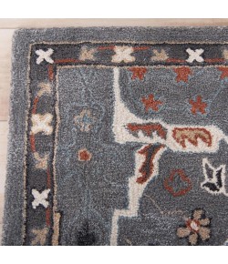 Rizzy Home Sapphire Gray SAH445 5 ft. X 8 ft. Rectangle Rug