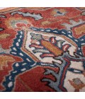 Rizzy Home Sapphire Red/Blue SAH449 8 ft. 9 in. X 11 ft. 9 in. Rectangle Rug