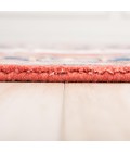 Rizzy Home Sapphire Red/Blue SAH449 8 ft. 9 in. X 11 ft. 9 in. Rectangle Rug