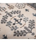Rizzy Home Sapphire Ivory/Gray SAH550 5 ft. X 8 ft. Rectangle Rug