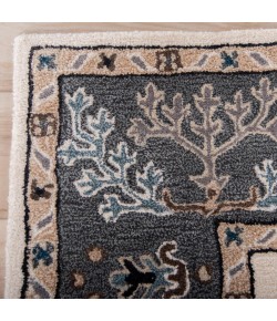 Rizzy Home Sapphire Ivory/Gray SAH550 7 ft. 9 in. X 9 ft. 9 in. Rectangle Rug