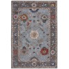 Rizzy Home Sapphire Blue/Gray SAH664 5 ft. X 8 ft. Rectangle Rug