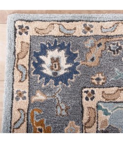 Rizzy Home Sapphire Blue/Gray SAH664 5 ft. X 8 ft. Rectangle Rug